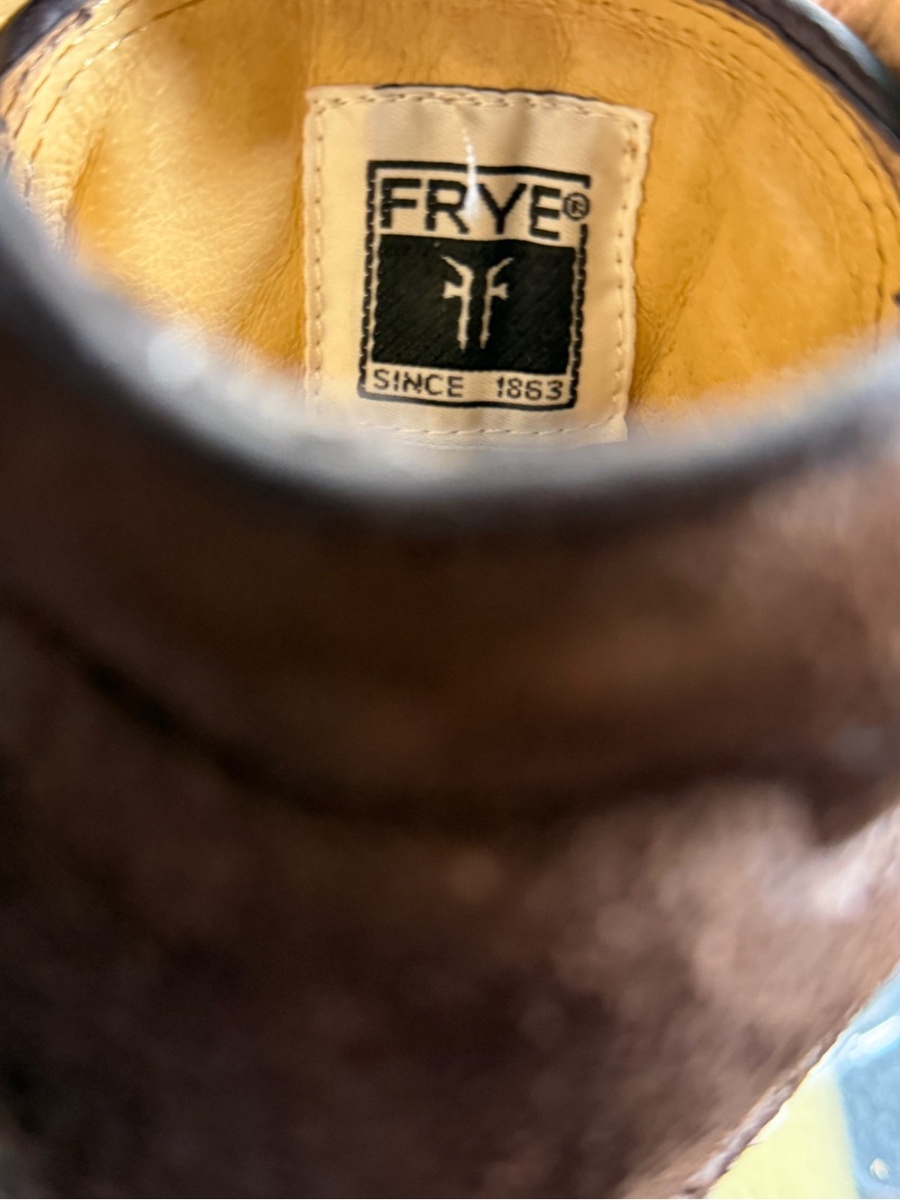 Frye Rogan Alpine Hiker Leather Boots Mens Size 11.5 Lace Up Shoes - Picture 9 of 11